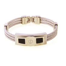 New Silver Jewelry Hot Sale Jane Stainless Steel Jewelry Bracelet Wire Bangles